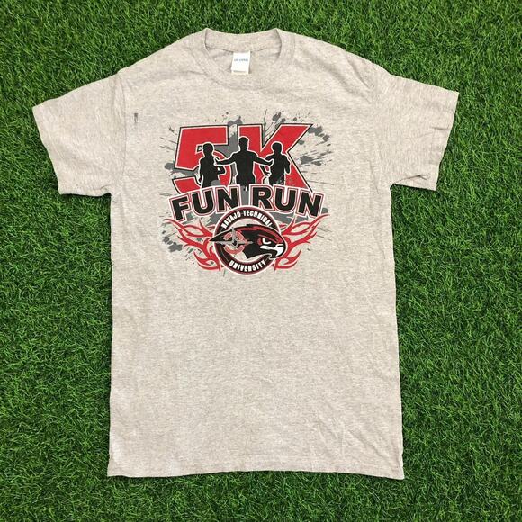 Men's Grey Navajo Technical University Fun Run Graphic Tee - Picture 1 of 3